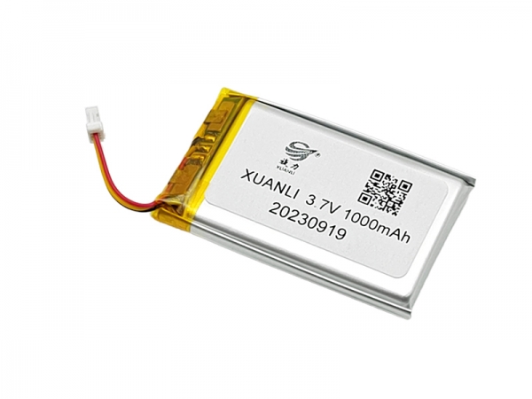 3.7V聚合物鋰電池 | 603048 1000mAh 3.7V