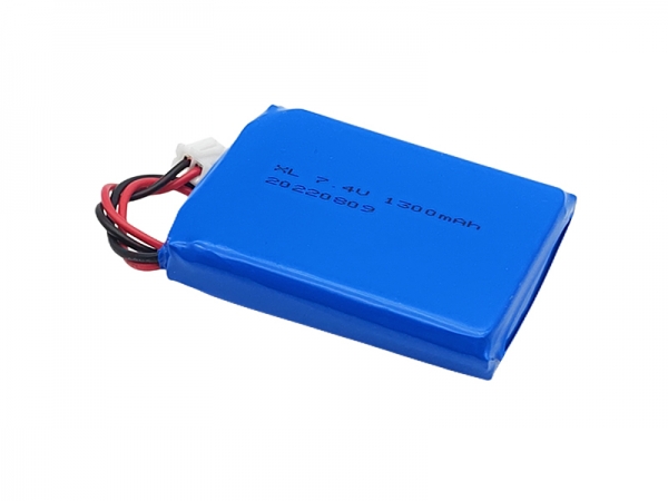 7.4V聚合物鋰電池 | 504055 7.4V 1300mAh